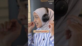 Tika Bravani emosi main bisikan Khanzab bareng Yasamin Jasem?! #shorts