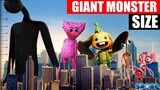 Giant Monsters Size Comparison | SPORE