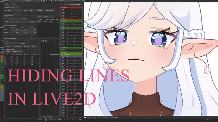 Quick Way To Hide Face Lines In Live2D