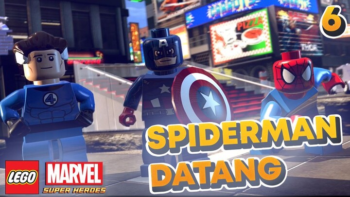 Spiderman Datang Membantu - Lego Marvel Super Heroes part 6