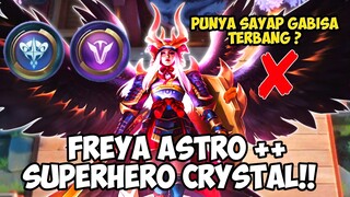 FREYA JADI BISA TERBANG!! HYPER FREYA ASTRO POWER + SUPERHERO - COMBO MAGIC CHESS TERBARU