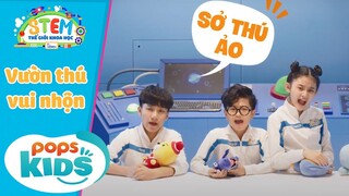 STEM Thế Giới Khoa Học - Tập 4: Vườn Thú Vui Nhộn - Bộ Đồ Chơi Giáo Dục