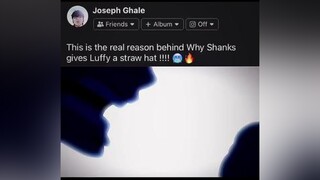 ⚠️Spoiler 1044 ⚠️Shanks knew that the one who posses Gomu Gomu nomi will change the world  So luffy is the one and he gave him straw hat !!! 🥶🔥💯 onepiece luffy shanks joyboy anime edit fyp