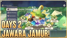 JAMUR JAWARA JAYA MELATIH FUNGUS HARI KE 2 - Genshin Impact