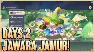 JAMUR JAWARA JAYA MELATIH FUNGUS HARI KE 2 - Genshin Impact