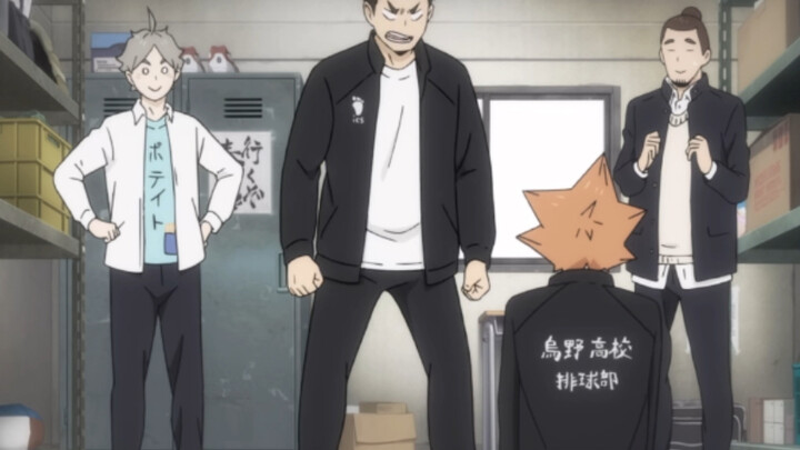 【Haikyuu!】The Three Lucky Treasures: Karasuno Volleyball Club