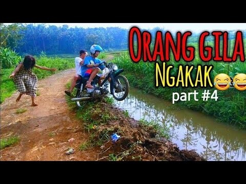 Video Lucu exstream Orang Gila Ngamuk Part 4 ||film pendek