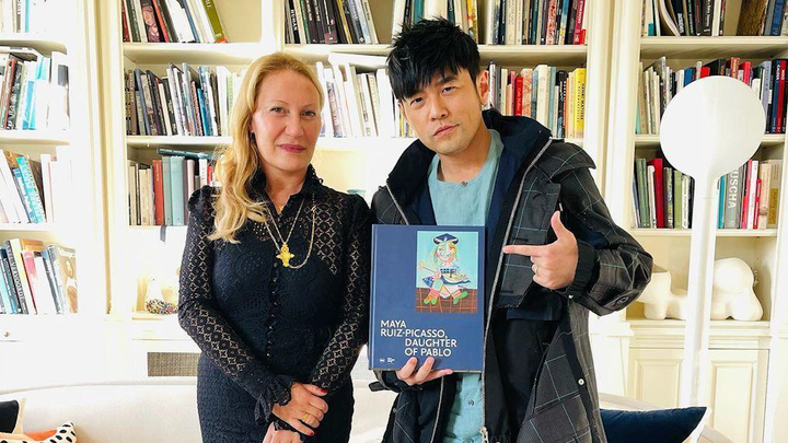 周杰伦见完梅西权志龙，又做客毕加索孙女家，人脉强大惊呆网友