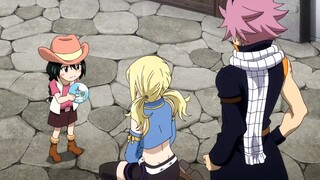 lucy and natsu kiss moment