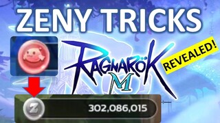 ZENY TRICKS IN RAGNAROK MOBILE 2.0