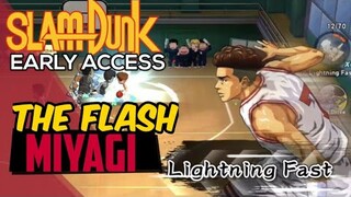 PLAYING MIYAGI - RANKED MATCH - SLAM DUNK MOBILE GAME | EARLY ACCESS (GLOBAL)