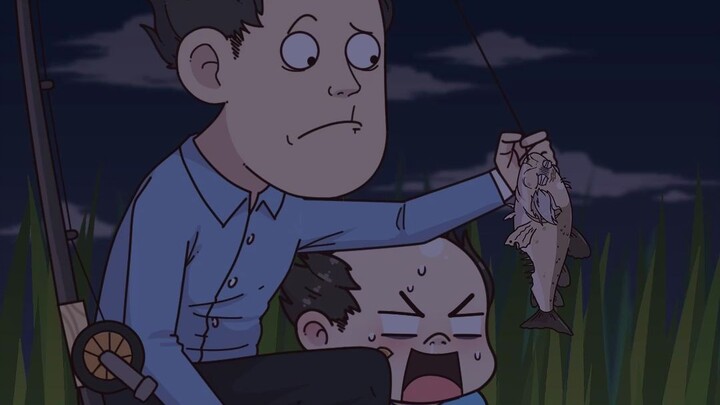 Why did only a dead fish get hooked out of all these fish?