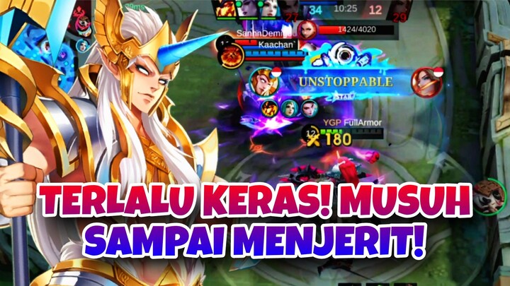 HYLOS TERLALU KERAS! MUSUH SAMPAI MENJERIT! - Mobile Legends Montage