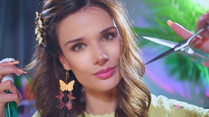 【Starling】อย่างเป็นทางการ | การตัดผมสุดผ่อนคลาย หลับในหนึ่งวินาที! ผมจริง | นวดด้วยแชมพู | ไดร์เป่าผ