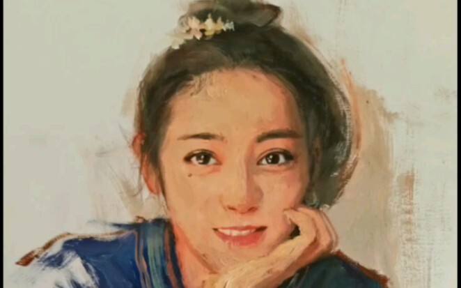 [Dilraba Dilmurat's work] When I put Dai costumes on Reba
