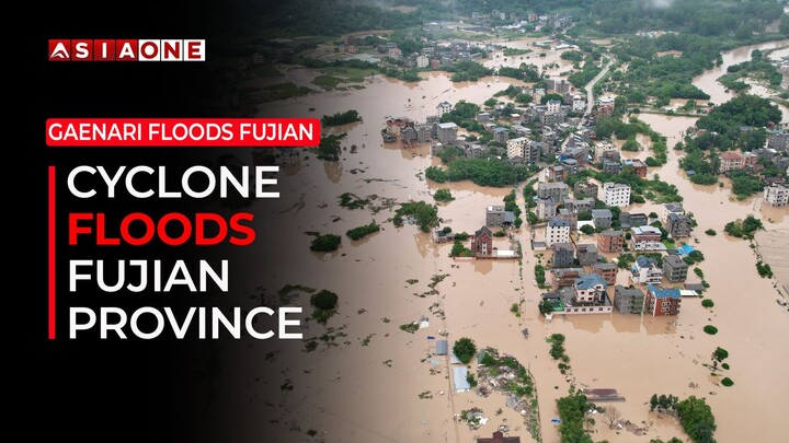 Tropical Cyclone Triggers Severe Flooding in China’s Fujian Province | Asia One News
