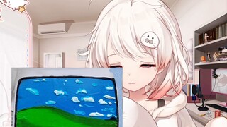 แมวน้ำตัวน้อยที่โยนเค้กลงบนเสื้อผ้าขณะกินหน้าจอ [Haruka Shirakami]