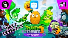 AKHIRNYA MEREKA KEMBALI 🔥 - Plants Vs Zombies 3 Welcome To Zomburbia - Part 1 | UNCLE DAVE, PATRICE