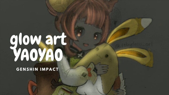 [Glow Art] yaoyao dari Genshin impact