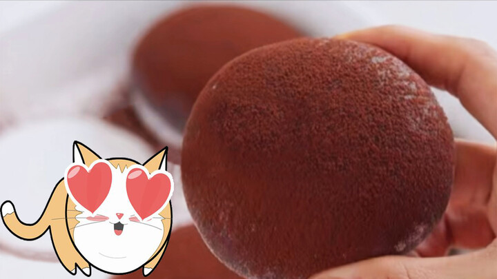 Chế biến ẩm thực|Học làm bánh daifuku kem socola