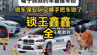 当小区来了个爱锁车的物业