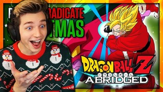 DBZ: Abridged: The Plan to Eradicate Christmas REACTION!