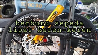 BERBURU SEPEDA LIPAT DI DAERAH TANGERANG TOKO MAJU JAYA KEREN KEREN SEPEDANYA 👍