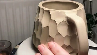 Artistic Water Cup Creation