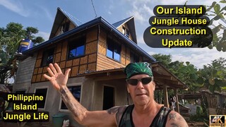 OUR ISLAND JUNGLE HOUSE CONSTRUCTION UPDATE - Life On A Resort Island In The Philippines #lifestyle