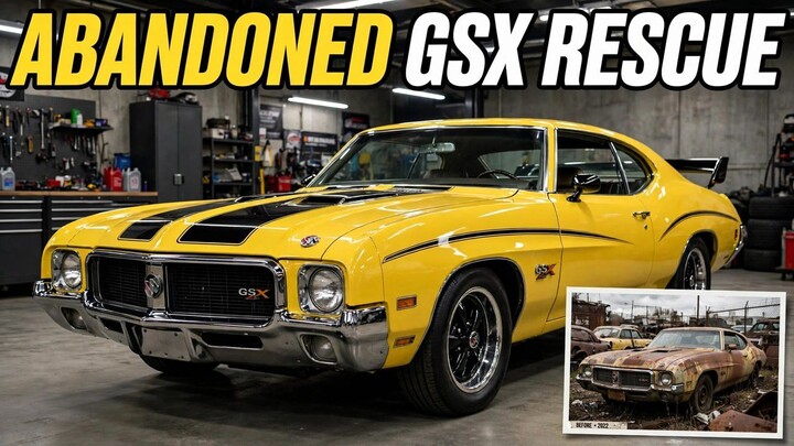Full 1970 Buick GSX Car Restoration: From Junkyard to Showroom | Revive Rides