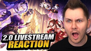 Honkai Star Rail 2.0 Looks INCREDIBLE!! | 2.0 Livestream REACTION