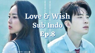Love & Wish Ep.8 Sub Indo | Kdrama | Drama Korea