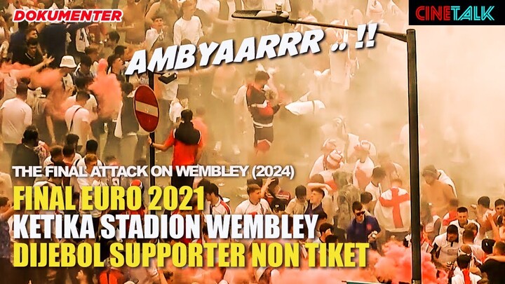 GARA GARA HARGA TIKET YANG MELONJAK PARA FANS MENENGAH NEKAD DOBRAK STADION WEMBLEY !! - ALUR CERITA