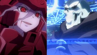 Cắt bỏ tất cả các cuộc đối thoại! Shalltear VS Bone King, Người bảo vệ mạnh nhất VS Đấng tối cao! !