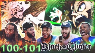 Asta & Yuno vs Licht! Black Clover Eps 100 & 101 Reaction/Review
