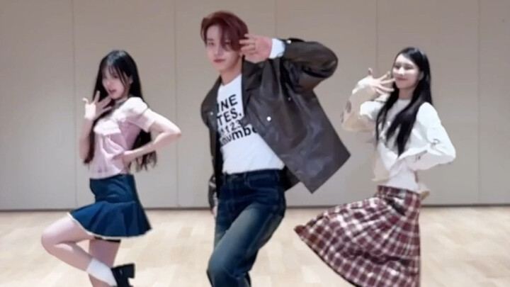 ENHYPEN’s Lee Heeseung X ILLIT’s new song “MAGNETIC” dance challenge!!