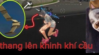 Bắc Thang Lên Khinh Khí Cầu ... || Bug Góc Lag Trong Huấn Luyện