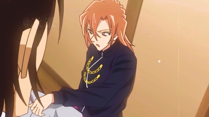 In the latest episode, Kenji dragged his sister to the concert. Good friends are so heartwarming.