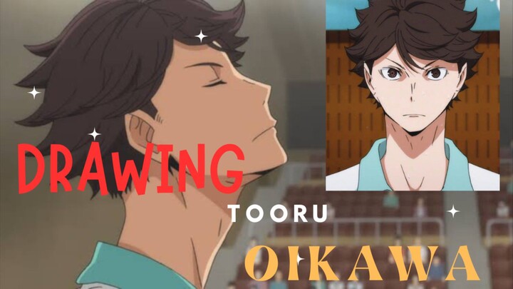 Drawing Oikawa Tooru(HAIKKYU)