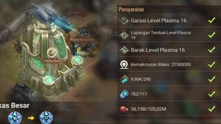 UPGRADE MARKAS BESAR PLASMA 16 - PLASMA 17 STATE OF SURVIVAL