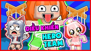 NOOB KAMUI ĐIỀU KHIỂN KAIRON VÀ TIMMY PHÁ LÀNG HERO TEAM | THỬ THÁCH 1 NGÀY TROLL HERO TEAM