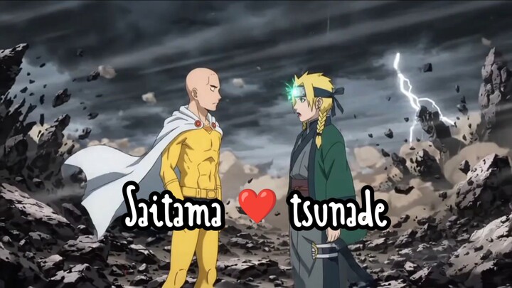 SAITAMA VS TSUNADE! Pertarungan Gila Berakhir Bikin Baper?! 😱❤️