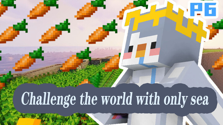 MINECRAFT- The challenge is to survive in a sea world