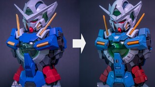 1/60 Bandai PG Exia Gundunda Khắc + Sửa đổi nhỏ + Tranh bóng-Part1