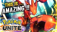 BEGINILAH KALO MAEN POKEMON UNITE PAKE SCIZOR ‼️ DIJAMIN WIN TERUUUSSS 👍