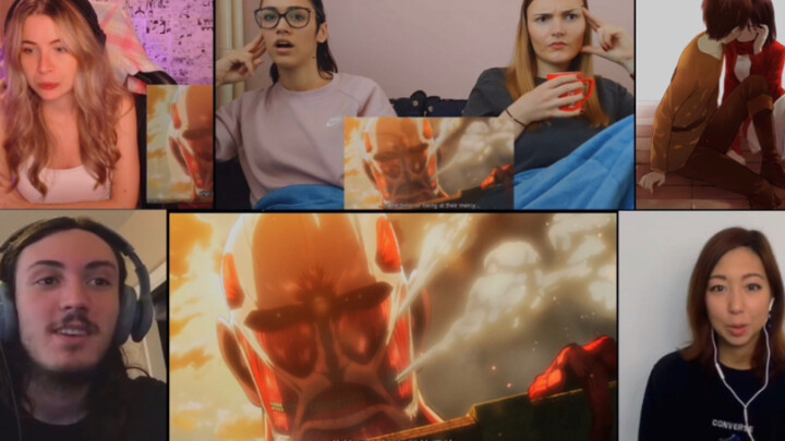 【S1 EP1】【Dari Dirimu Dua Ribu Tahun Lalu】Orang Asing Menonton Episode Pertama Musim Pertama Attack o