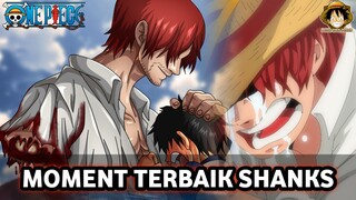 BADABEST!!! INILAH 10 MOMENT TERBAIK AKAGAMI SHANKS || CH.1044++