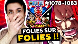 LES MASTERCLASS DU "NOUVEL ARC" !! One Piece 1078 à 1083 : Avis, Analyse et Critique