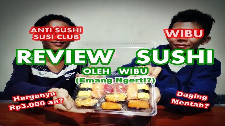 Wibu Cobain Sushi Murah Asli Jepang (Dari AEON Mall BSD)