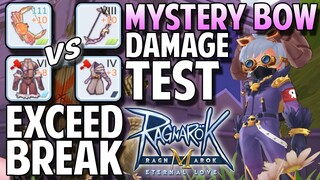 SELF BUFF MYSTERY BOW DAMAGE TEST WITH LVL 15 EXCEED BREAK - RAGNAROK MOBILE SEA